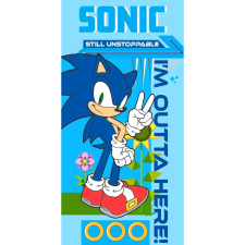 KAPTAN Megállíthatatlan Sonic - törölköző gyerekeknek (040862-010) lakástextília