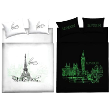 KAPTAN pamut, Párizsi nap, londoni éjszaka, 2 darab lakástextília
