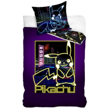 KAPTAN Pokémon Pikachu Neon Show - világító ágynemű (016348-020) lakástextília