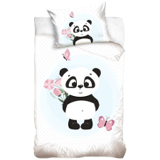 KAPTAN Povlečení do postýlky Roztomilá Panda lakástextília