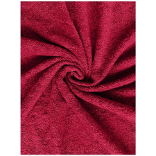 KAPTAN Sheet terry Lux, 180 × 200 cm, burgundy (5693219270-015) lakástextília