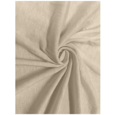 KAPTAN STANDARD Jersey lepedő, 90×200 cm, krémszín lakástextília