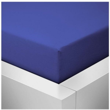 KAPTAN STANDARD Jersey lepedő, 90×200 cm, sötétkék lakástextília