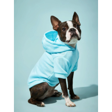  Kapucnis kutyapulcsi, kék, XL-es kutyaruha