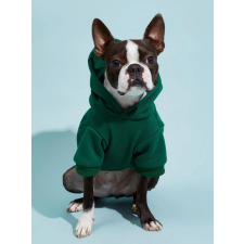 Kapucnis kutyapulcsi, smaragdzöld, XXL-es kutyaruha