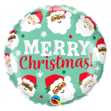 Karácsony Karácsonyi Santas fólia lufi 46 cm party kellék