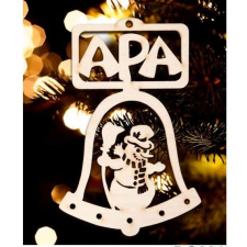  Karácsonyfa dísz, Apa, hóember karácsonyfadísz