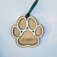  Karácsonyfadísz egyedi felirattal karácsonyfadísz