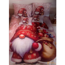  Karácsonyi 3 részes ágyneműhuzat 3D - Mikulás manó karácsonyi textilia