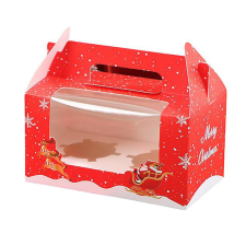  Karácsonyi ablakos muffin doboz – 2 részes sütés és főzés