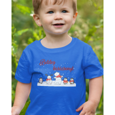  Karácsonyi ajándék - Aranyos állatos mintás gyerek póló