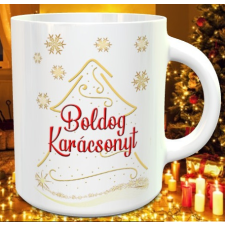 Karácsonyi ajándék - Boldog karácsonyt bögre bögrék, csészék