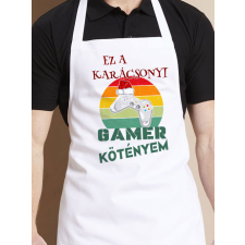 Karácsonyi ajándék - Gamer kötény lakástextília