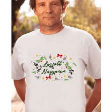  Karácsonyi ajándék - Legjobb nagypapa póló női póló