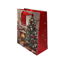Karácsonyi ajándéktáska, SDE XL TRAD XMAS TREE ajándéktasak