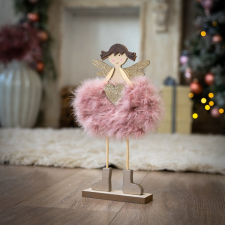Karácsonyi angyal figura dekoráció 31 cm – 2 féle karácsonyi dekoráció
