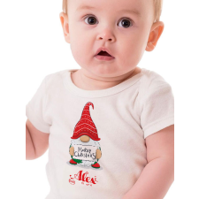  Karácsonyi baba body - Manó mintás kombidressz, body