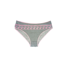 Karácsonyi bugyi - szürke, szarvasos S/M bugyi, női alsó