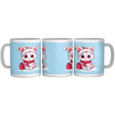  Karácsonyi cartoon cicás - Bögre bögrék, csészék