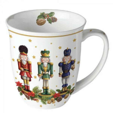 Karácsonyi Diótörők porcelán bögre - 400 ml bögrék, csészék