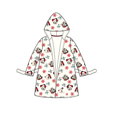 Karácsonyi disney Minnie egér köntös, fehér SNXXH20059A lakástextília
