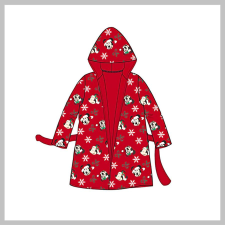 Karácsonyi disney Minnie egér köntös, piros SNXXH20059B lakástextília