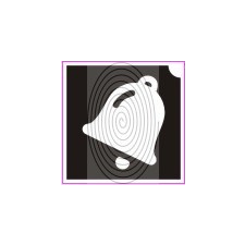  Karácsonyi harang (csss0288) csillámtetoválás