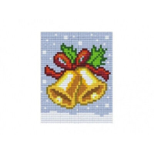  Karácsonyi harangok 10.2x12,7 cm egy alaplapos szett kreatív és készségfejlesztő