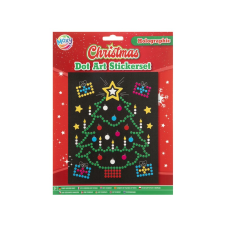  Karácsonyi hologrammos matricák, 2 féle, 22x18 cm kreatív és készségfejlesztő