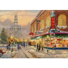 Karácsonyi kívánság puzzle 1000 darabos puzzle, kirakós