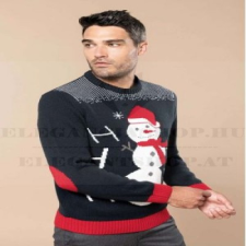  Karácsonyi kötött pulóver férfi pulóver, kardigán