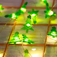  Karácsonyi LED fényfüzér Karácsonyfás karácsonyfa izzósor