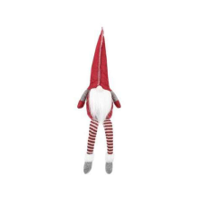  Karácsonyi manó dekoráció - 50 x 14 cm - Piros karácsonyi dekoráció