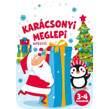 Karácsonyi meglepi - kifestő kreatív és készségfejlesztő