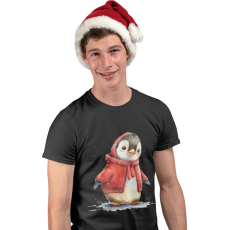  Karácsonyi Pingvin - Karácsonyi Férfi Póló