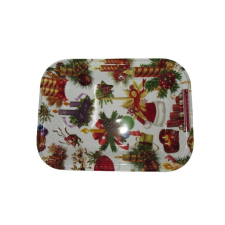  Karácsonyi Retró tálca karácsonyi dekoráció