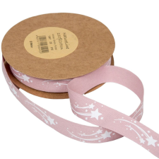  Karácsonyi textil szalag NatureLine 25mmx20m dekorációs kellék