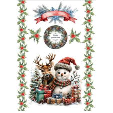  Karácsonyi tortaostya, hóember és rénszarvas alapvető élelmiszer