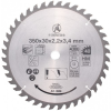 Karbid hegyű körfűrész tárcsa, átmérő: 350mm, 40 fogú (BGS 3958)