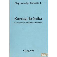  Karcagi krónika antikvárium - használt könyv