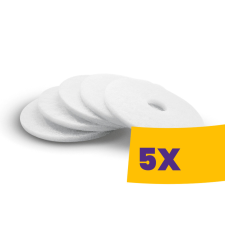 Karcher Pad, nagyon puha, Fehér, 432 mm 5db kisháztartási gépek kiegészítői