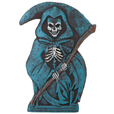 Kardosjáték Kaszás formájú sírkő party kellék