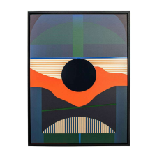 KARE festmény SUNSET 75x100 cm grafika, keretezett kép