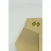  KARE Ricchezza Geometrikus Dohányzóasztal Edzett Üveg Arany
