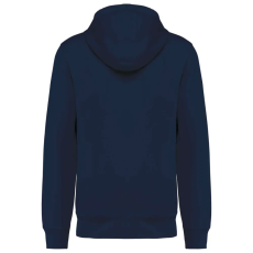 KARIBAN cipzáros kapucnis vastag pulóver KA4008, Navy-XS