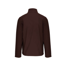 KARIBAN Férfi 3 rétegű softshell dzseki, Kariban KA401, Chocolate-2XL férfi kabát, dzseki