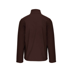 KARIBAN Férfi 3 rétegű softshell dzseki, Kariban KA401, Chocolate-4XL