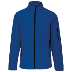KARIBAN Férfi 3 rétegű softshell dzseki, Kariban KA401, Dark Royal Blue-M