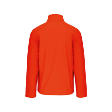 KARIBAN Férfi 3 rétegű softshell dzseki, Kariban KA401, Fluorescent Orange-3XL