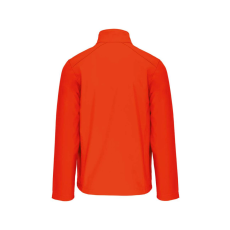 KARIBAN Férfi 3 rétegű softshell dzseki, Kariban KA401, Fluorescent Orange-4XL